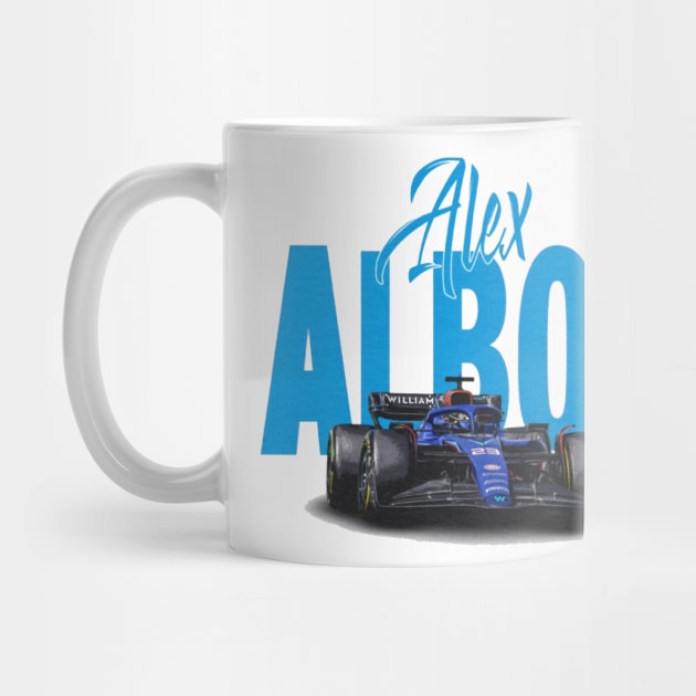 Alex Albon Racing Car by lavonneroberson